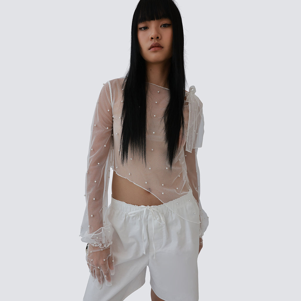 Simple White Pants