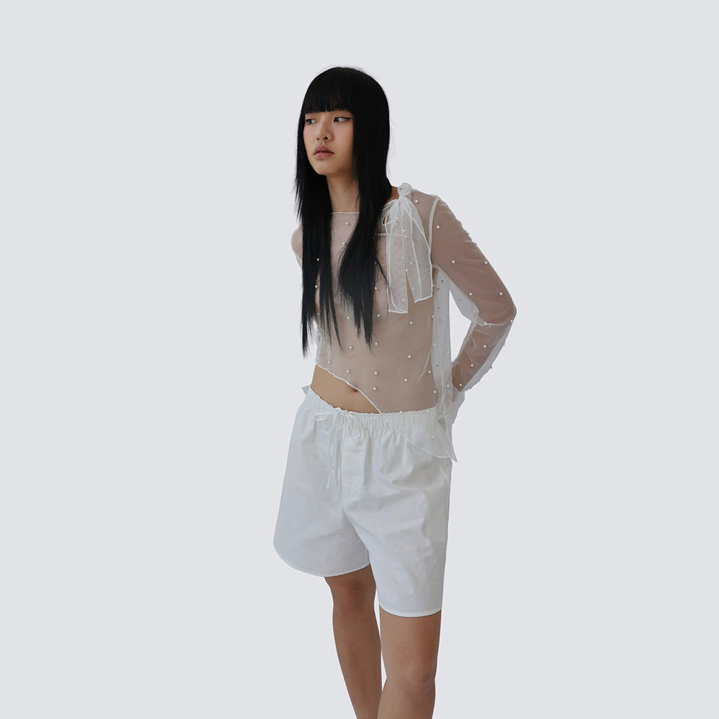 Simple White Pants