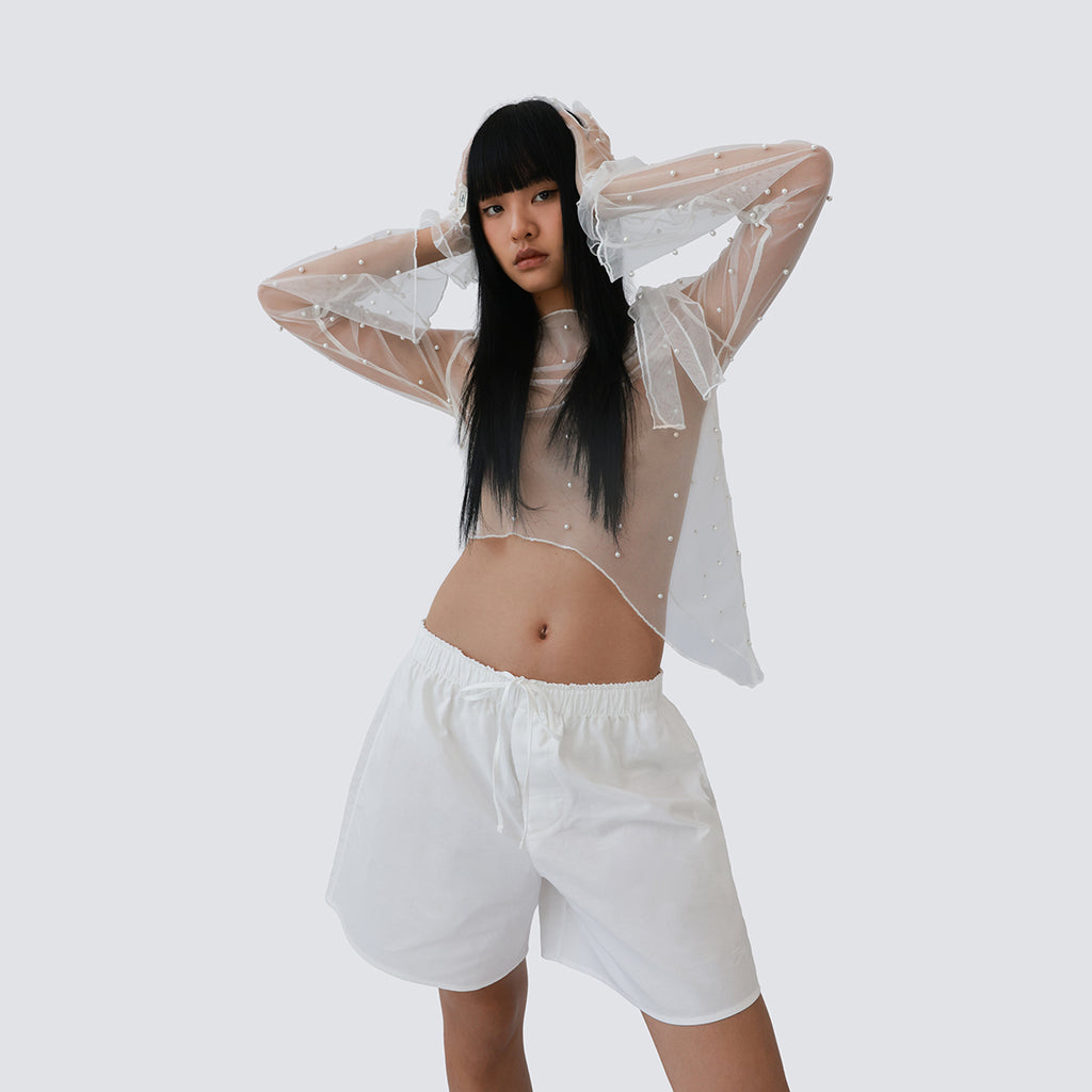 Simple White Pants