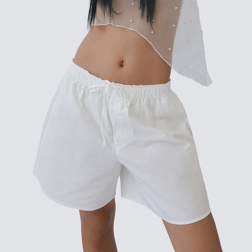Simple White Pants