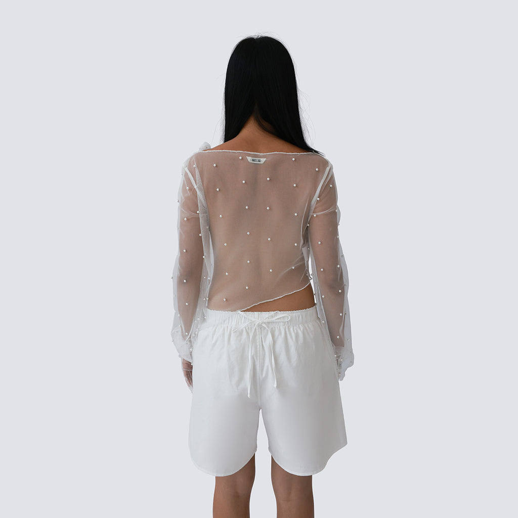 Simple White Pants