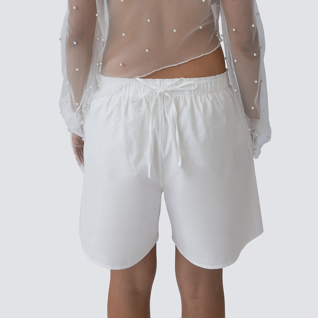 Simple White Pants