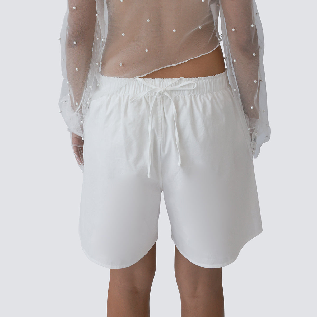 Simple White Pants