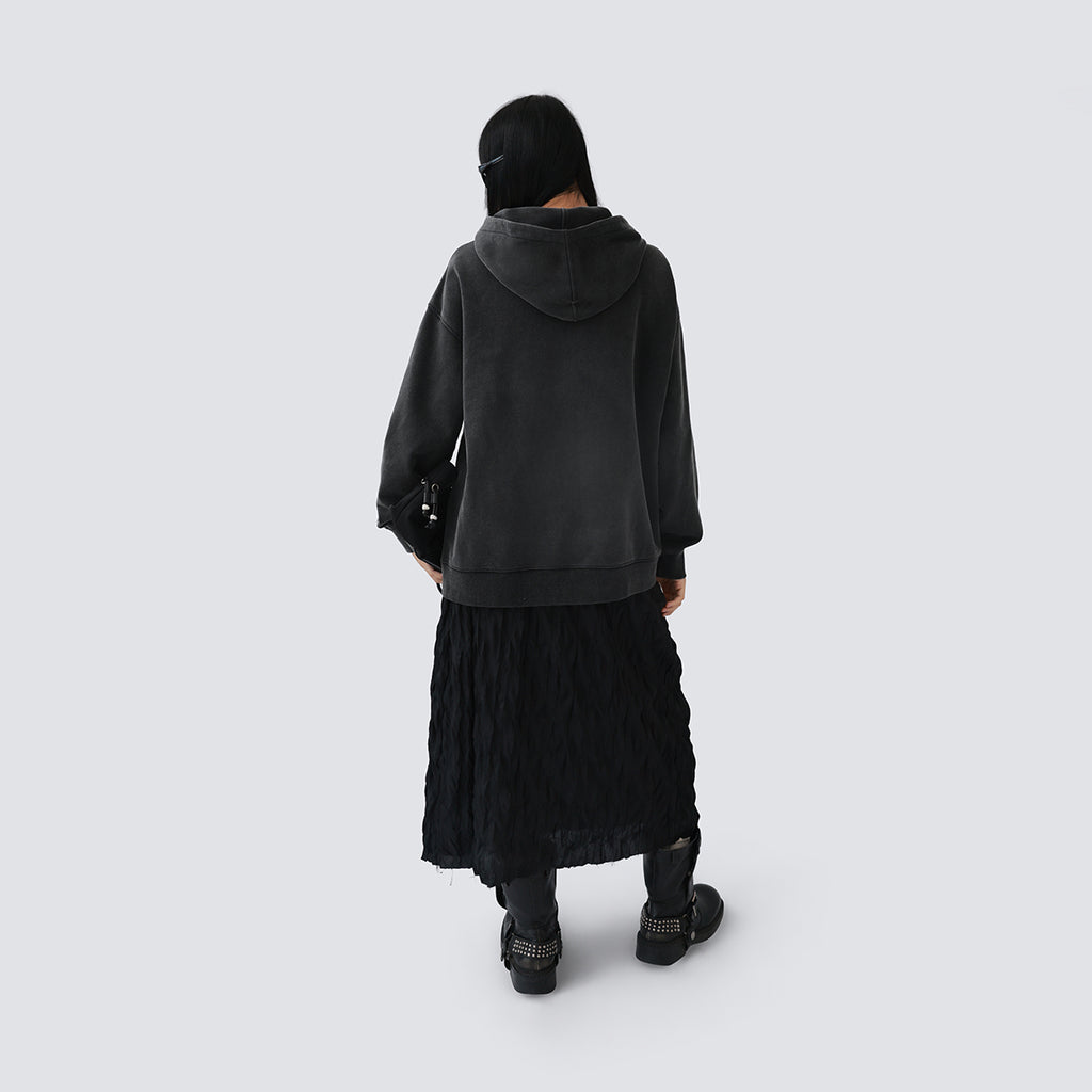 Pleated Midi Skirt