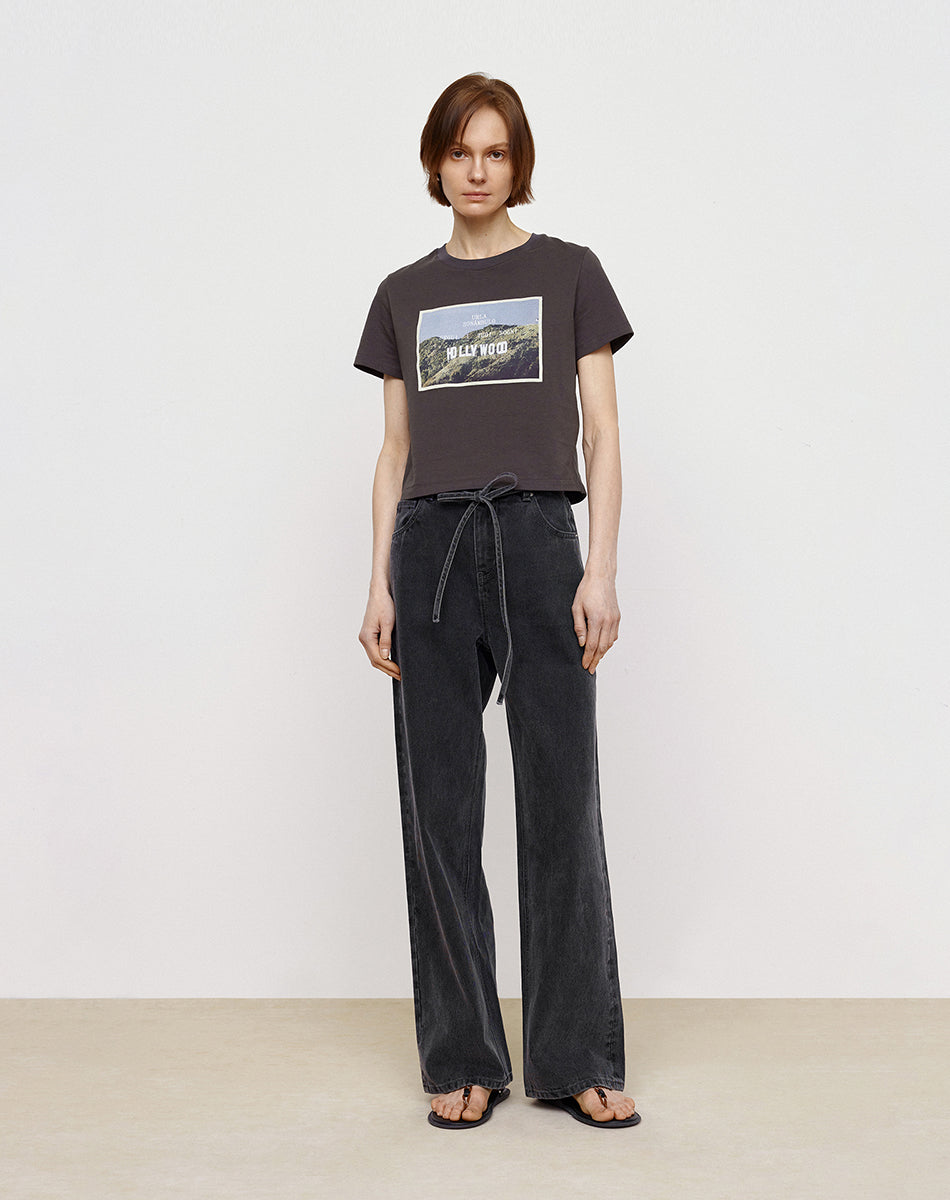 Retro Carbon Grey Jeans
