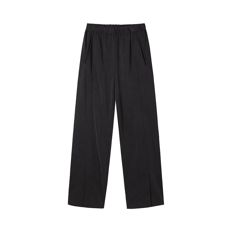 Slouchy Smocked Suit-Pants